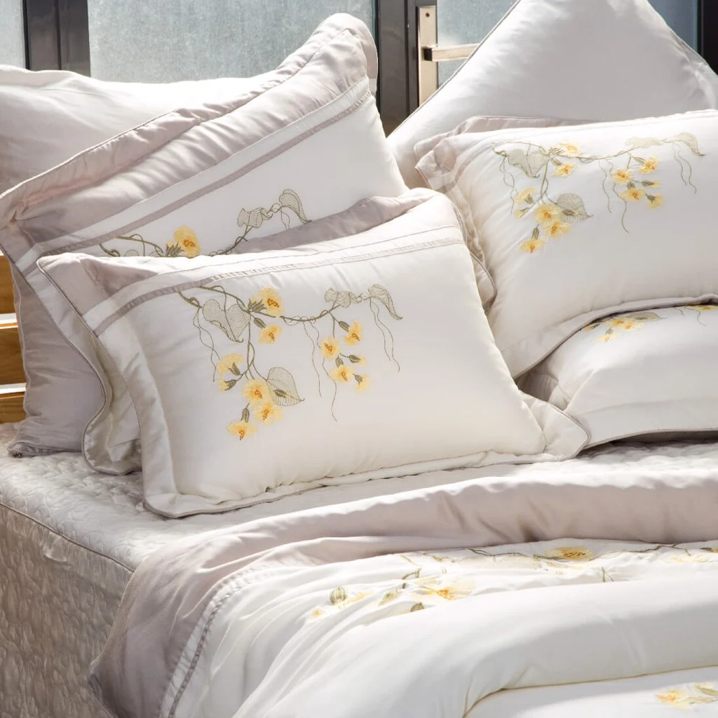 Bộ Chăn Drap Gối Edena Tencel 750 - Ảnh 2