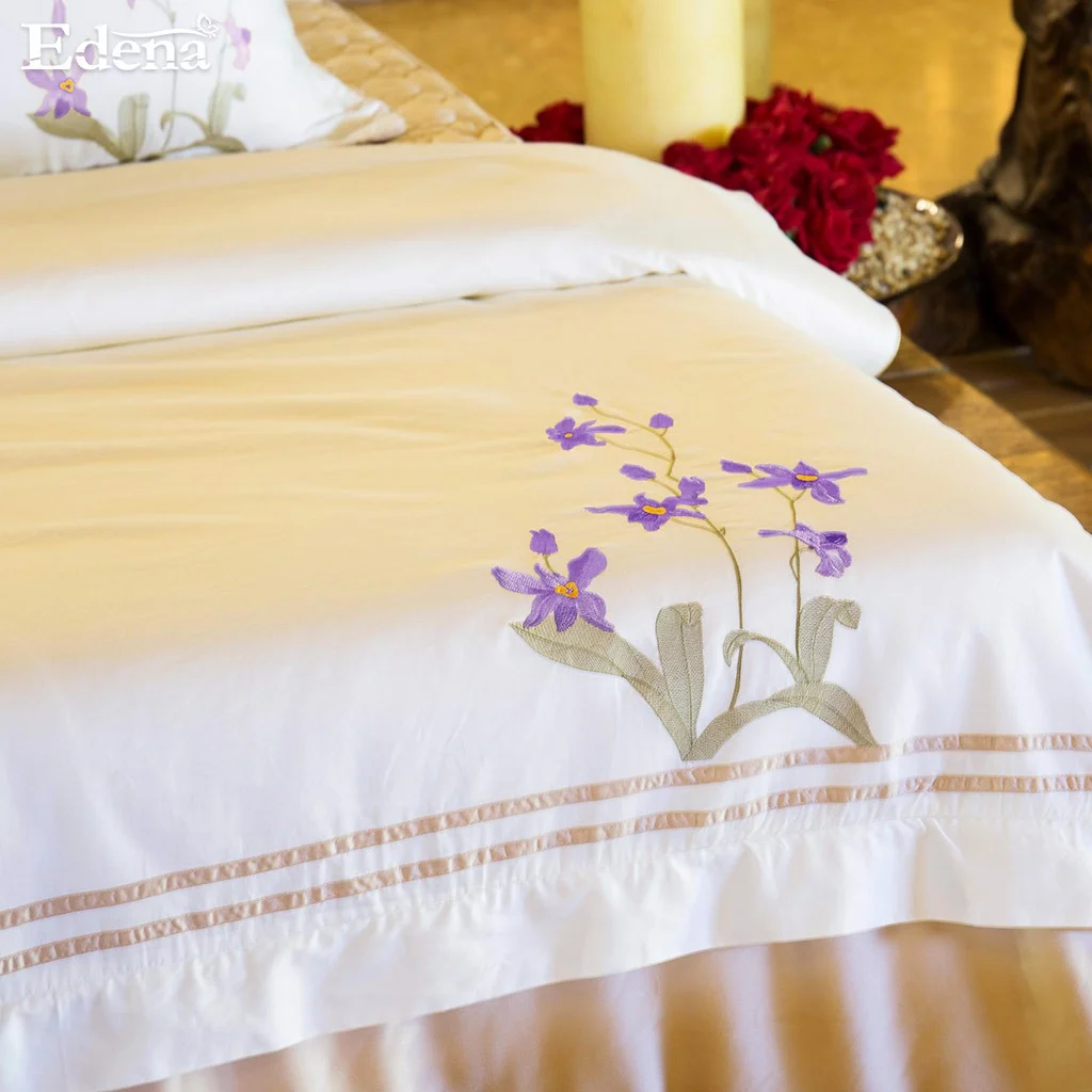 Bộ Chăn Drap Gối Edena Tencel 753 - Ảnh 4