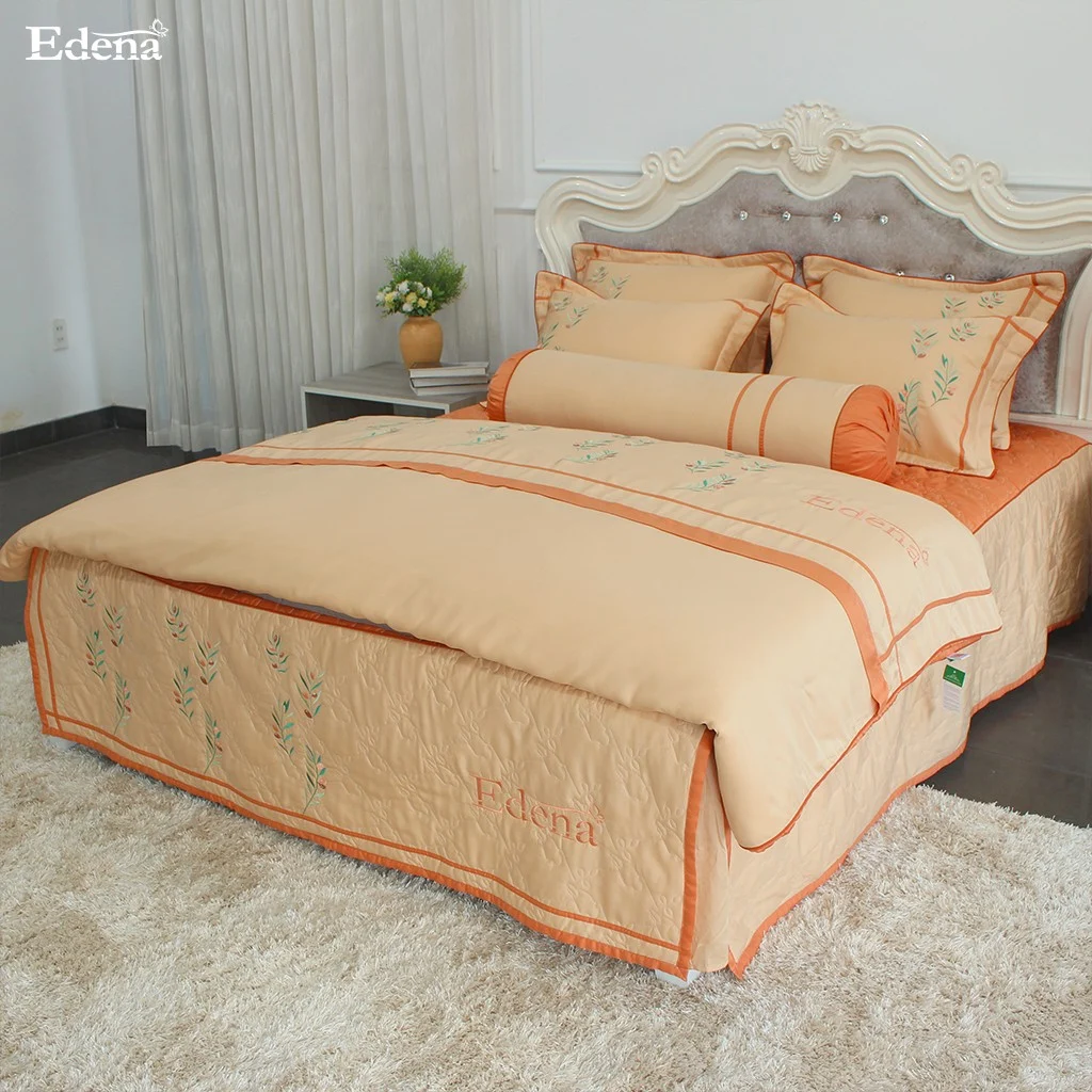 Bộ Chăn Drap Gối Edena Tencel 774
